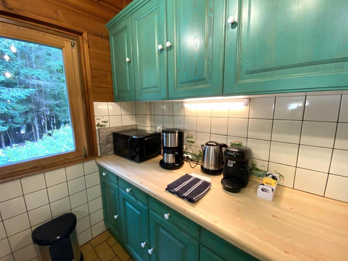 Le Fishing Lodge Chalet En Bois Avec Bain Nordique La Bresse Exteriér fotografie