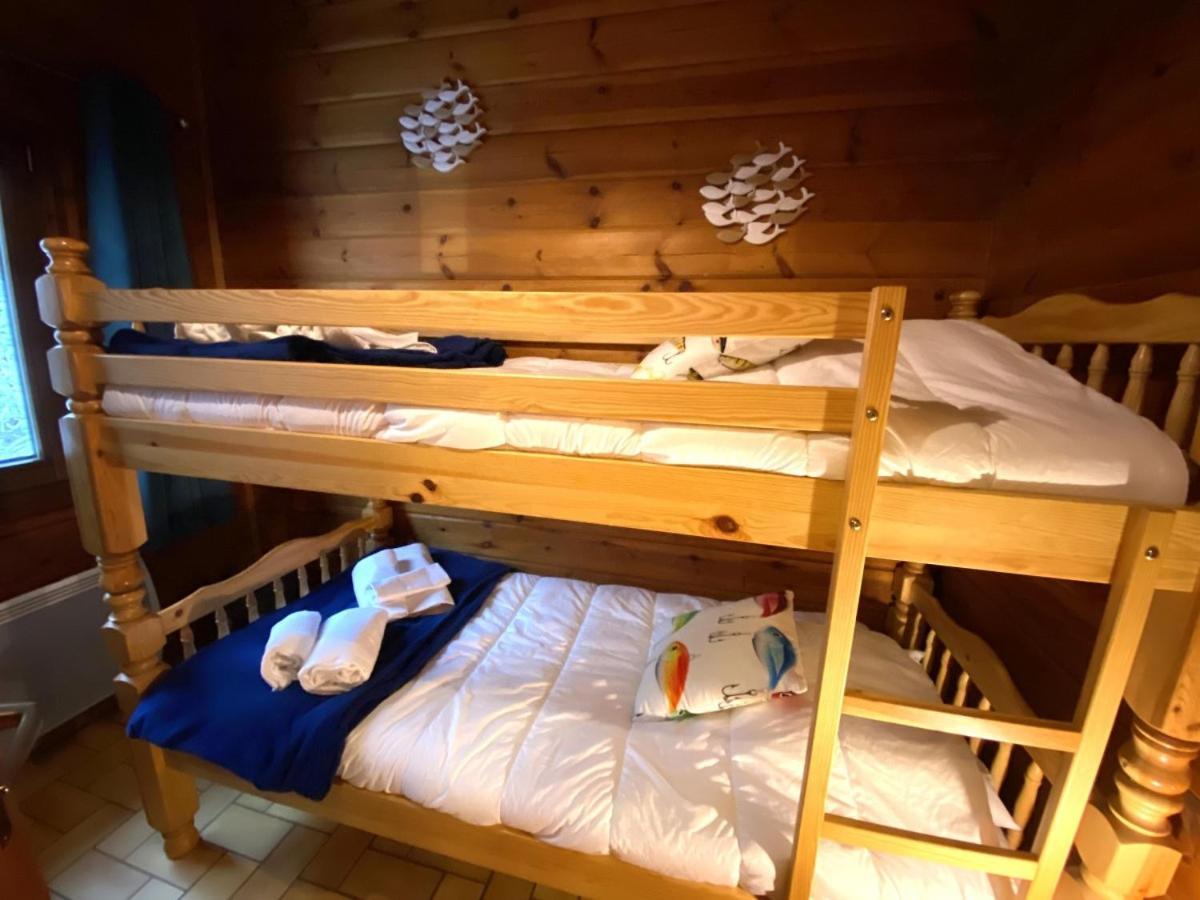 Le Fishing Lodge Chalet En Bois Avec Bain Nordique La Bresse Exteriér fotografie